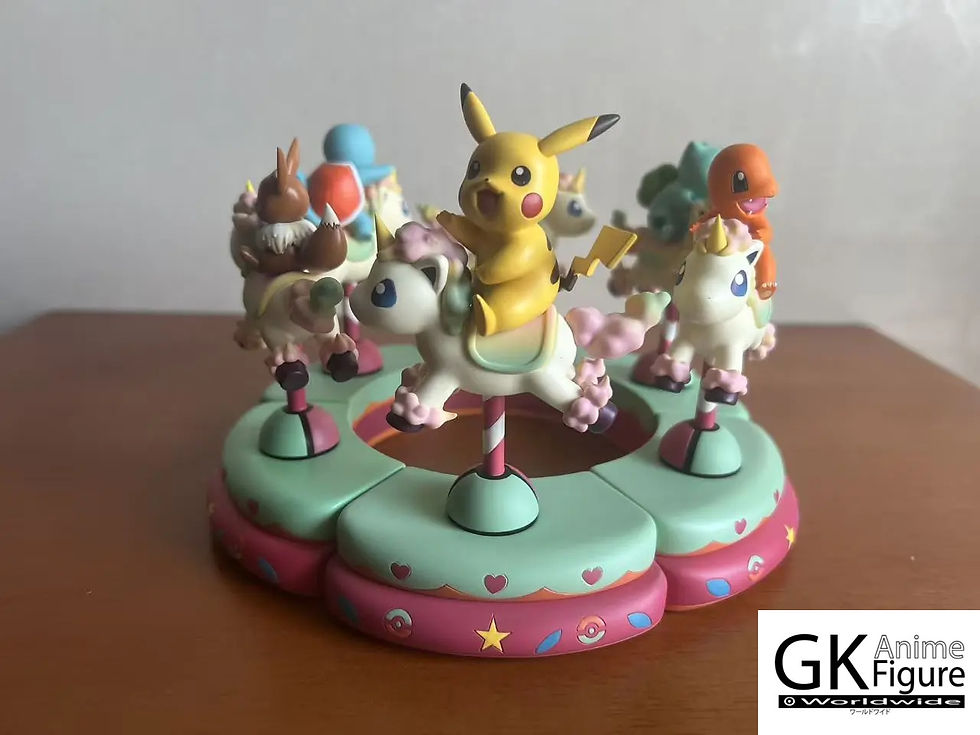 Thumbnail: 【PRE-ORDER】Sun Studio - Hobbyhorse Series #7 Mew X Celebi X Jirachi Pokémon GK