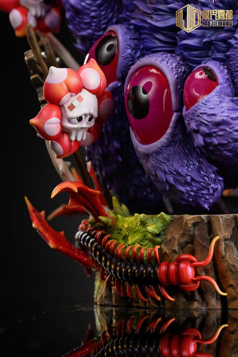 Thumbnail: Mo Jie Wu Du Studio - Series 002 - Robin & Spider Resin Resin Statue