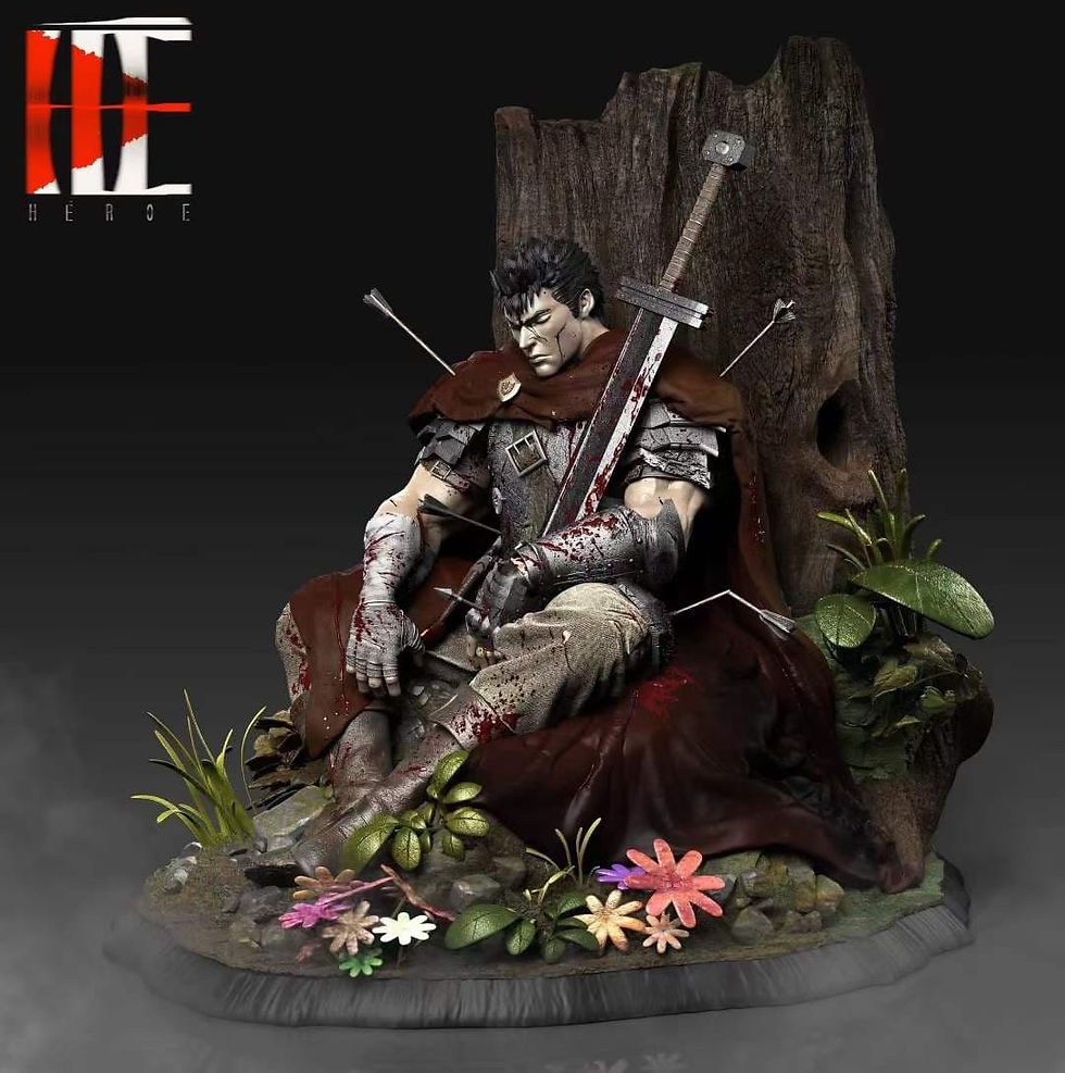 Thumbnail: 【PRE-ORDER】Heroe Collectibles - Berserk - Guts Resin Statue Anime GK Figure