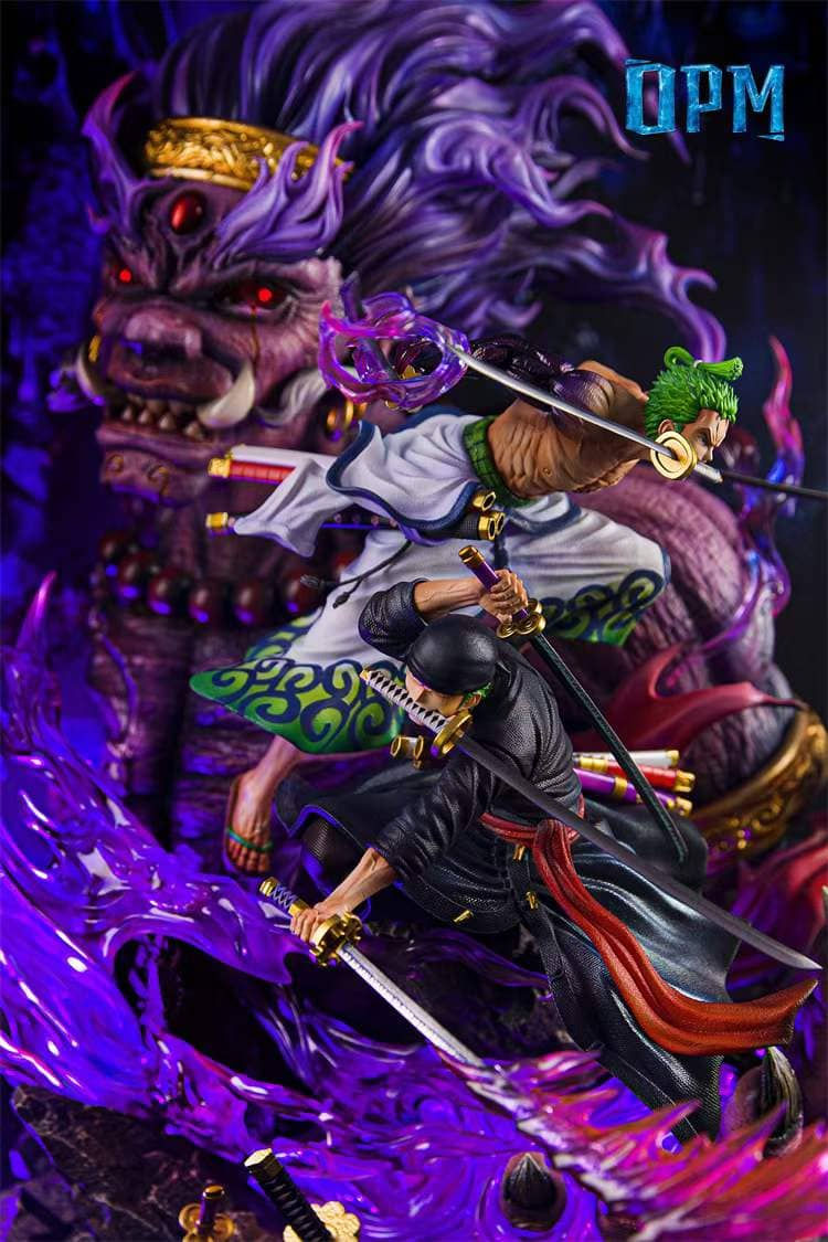 Thumbnail: OPM Studio - Series 003 - Roronoa Zoro Resin Statue (Pre-Order) - One Piece