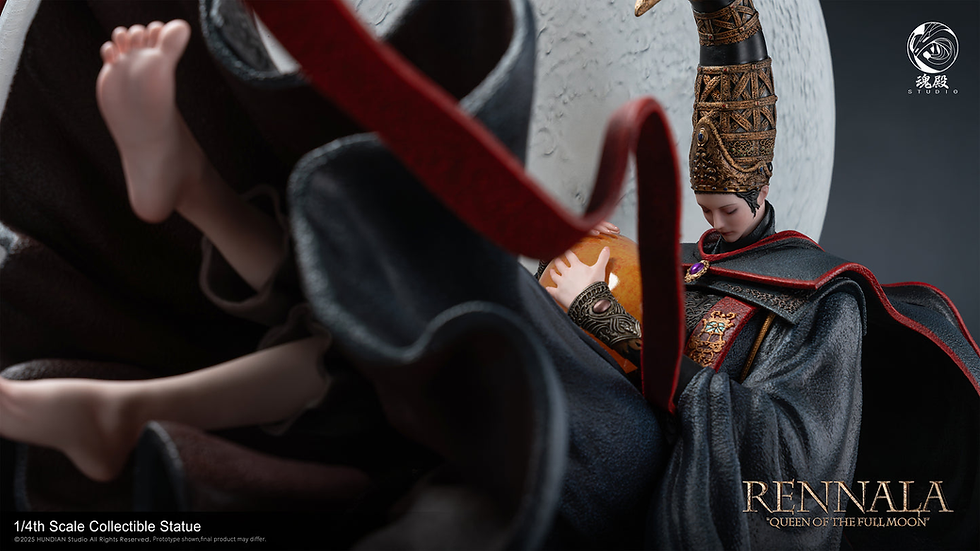 Thumbnail: Queen of the Full Moon Rennala Elden Ring Resin Statue | HunDian Studio