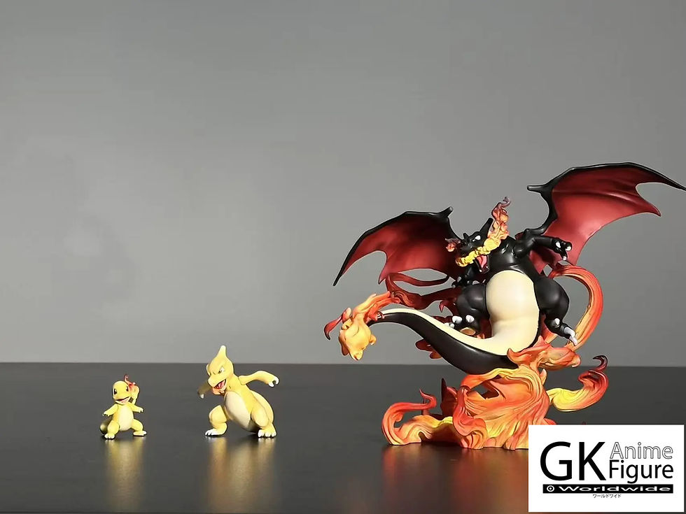 Thumbnail: 【PRE-ORDER】Wan Zhi Wu Studio - Mt. Silver Red's Team #01 Pokémon Resin Statue GK
