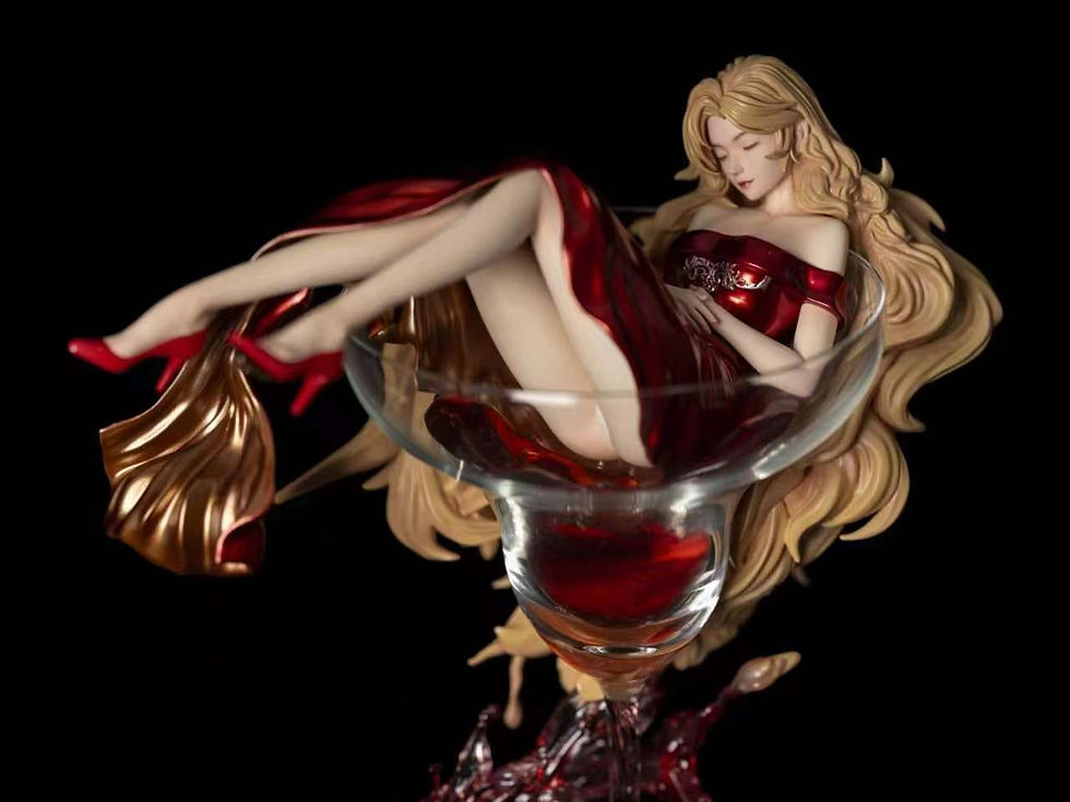 Thumbnail: 【PRE-ORDER】724 Studio - Thousand Cups Girl - Margarita Resin Statue GK