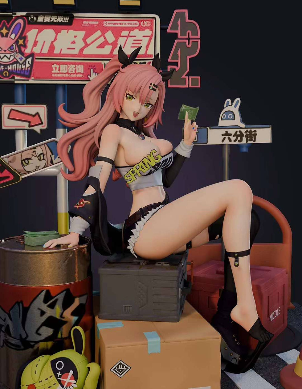 Thumbnail: 【PRE-ORDER】 Mi Yin Studio - Zenless Zone Zero Series 001 - Nicole Resin Statue