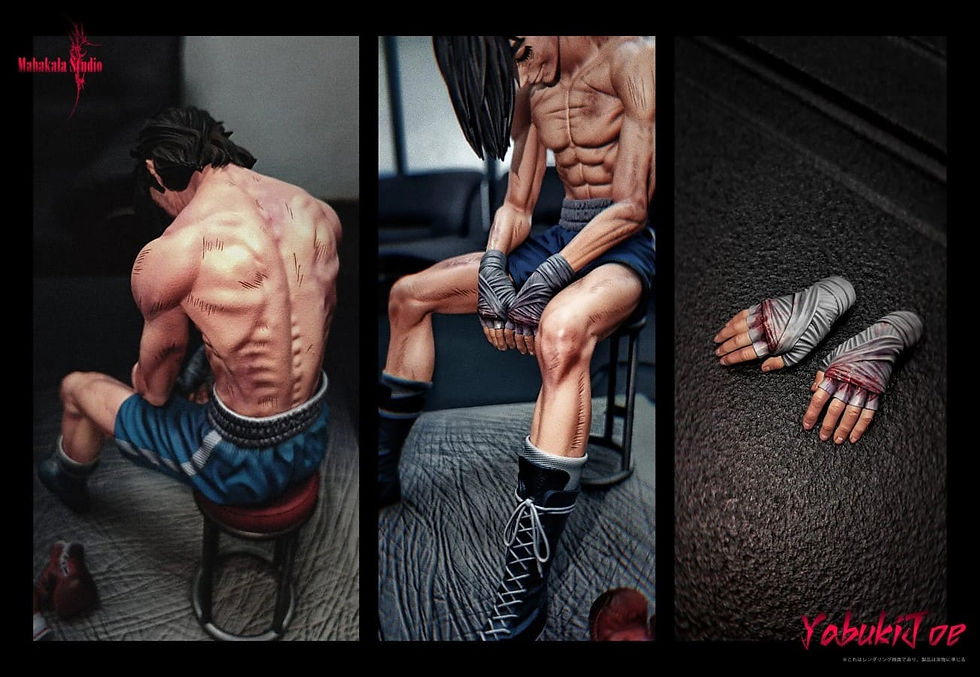 Thumbnail: 【PRE-ORDER】Mahakala Studio - Ashita no Joe Burning Yabuki Joe's Death GK Resin