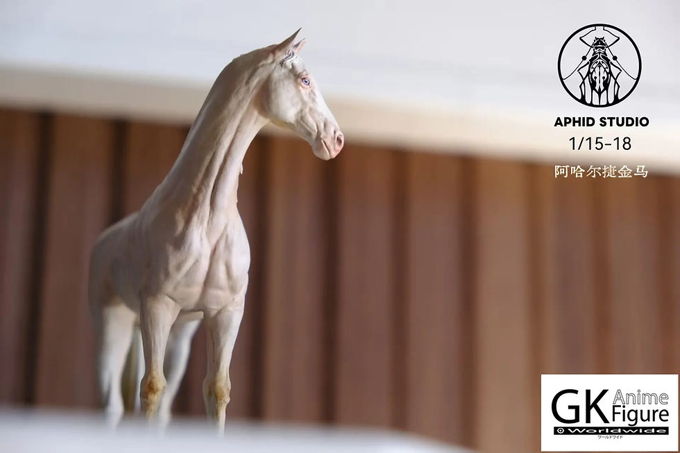 Thumbnail: 【PRE-ORDER】Aphid Studio - Akhal - Teke Horse Collector Statue (Licensed) Resin