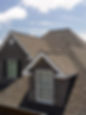 Landmark asphalt shingles in the color W