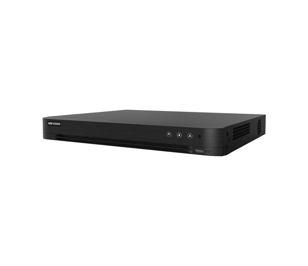 Thumbnail: Hikvision 4K 16ch CCTV Security System 3k/5MP ColorVu Audio Turret w/ 24/7