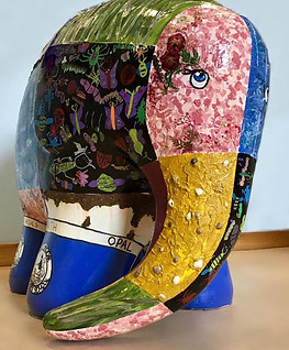 Elmer's Great North Parade St Oswald's Children's Hospital Trinity Ruhl Artist