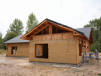 Rickenbach Residence - Hood River, OR. Hempcrete Construction