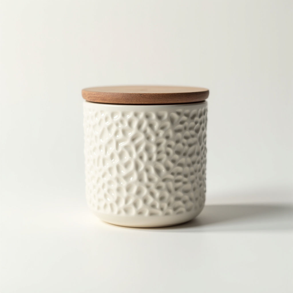 Textured Jar Candle