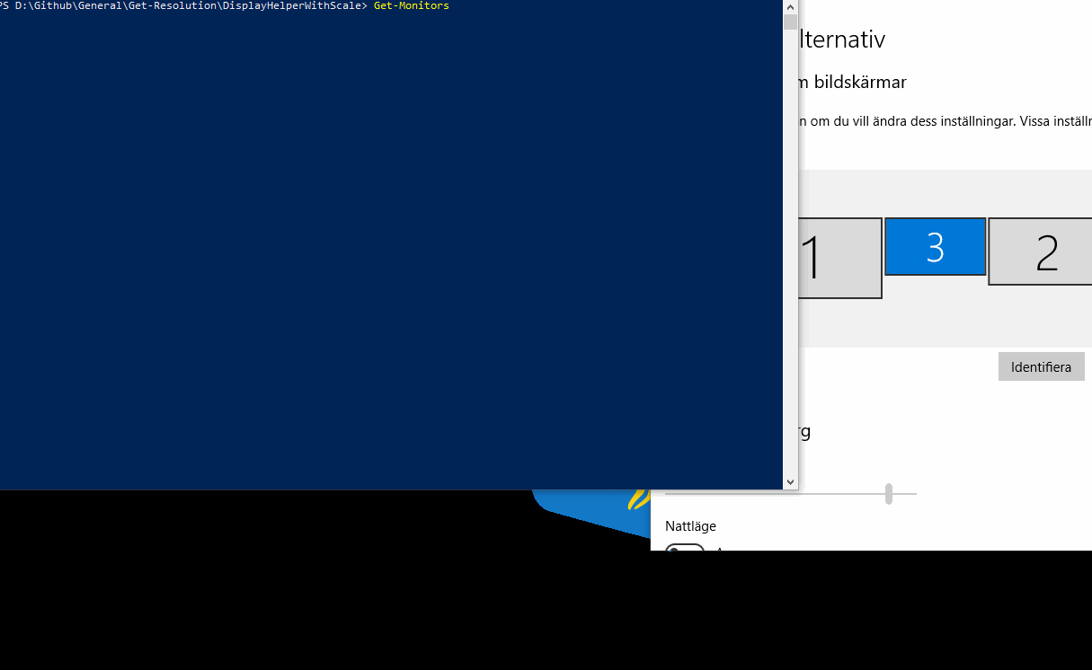 Set the resolution and scale of each monitor, even in WinPE