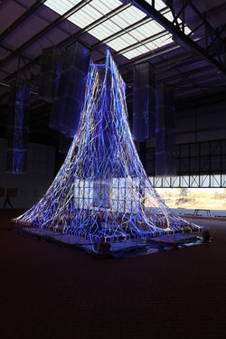 STITCH "9" WITH ROPE LIGHTING