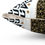 Thumbnail: Original Black, White Gold Modern Eastern Cushion -Bold Contemporary.Mix & Match