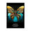 Thumbnail:  Butterfly Transformation Tribal Abstract Art Print - Rolled Poster - Home Decor