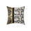 Thumbnail: Bold Gold and Black Geometric Designer Cushion - Contemporary Design Mix & Match