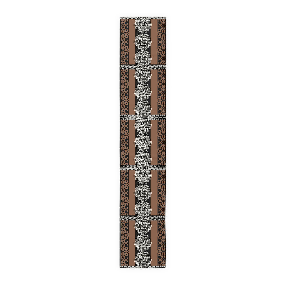 Thumbnail: Bold Bali Style Table Runner | Home Decor | Artistic Table Decoration