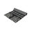 Thumbnail: Black & Silver Geometric Tribal Table Runner | Stylish Home Décor Accessory
