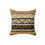 Thumbnail: Contemporary Earth Tone Mud Cloth Cozy Cushion - Removable Cover - Modern Boho 
