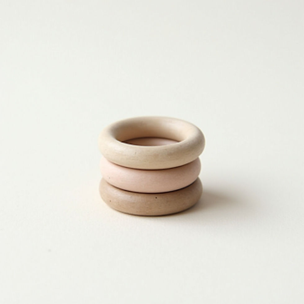 Wooden Stacking Rings