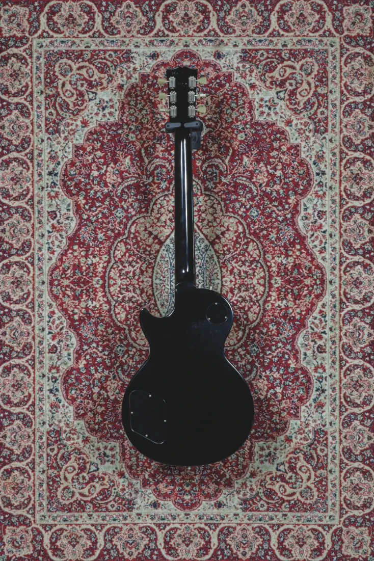 Thumbnail: Gibson Les Paul Studio Ebony 2005 full rear view