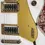 Thumbnail: Close-up of Gretsch G5655TG Electromatic Jr pickups and gold pickguard with logo