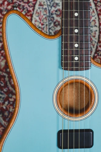 PRELOVED - Fender Acoustasonic Player Jazzmaster - Ice Blue | The