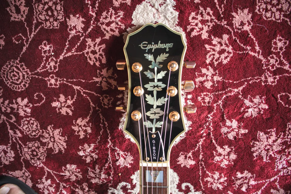 PRELOVED 1995 Epiphone Sheraton in Vintage Sunburst The Woodshed