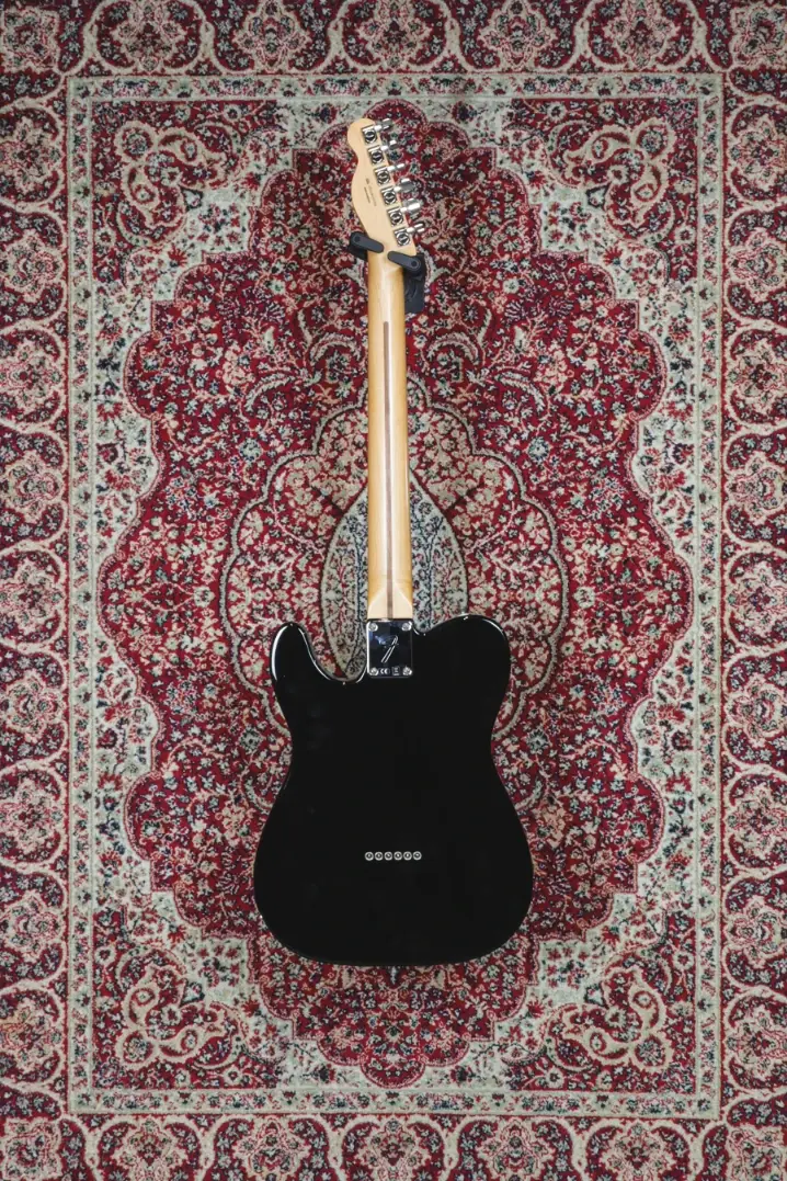 Fender Player Telecaster Black full rear view