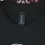 Thumbnail: Close-up of Gildan Ultra Cotton label inside collar of black tee