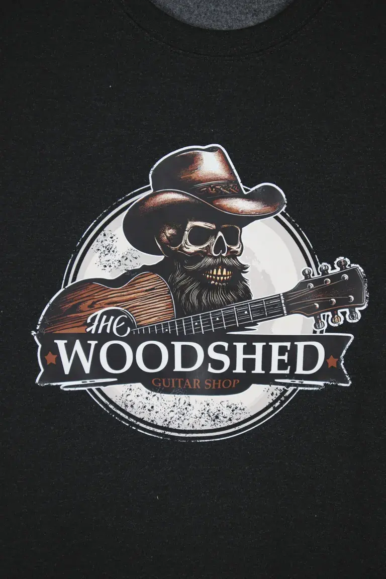 Thumbnail: Woodshed Reliced Americana Skull Sweatshirt