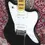 Thumbnail: Shot of G&L Doheny Tribute showing block inlays and pickup placement from a side angle