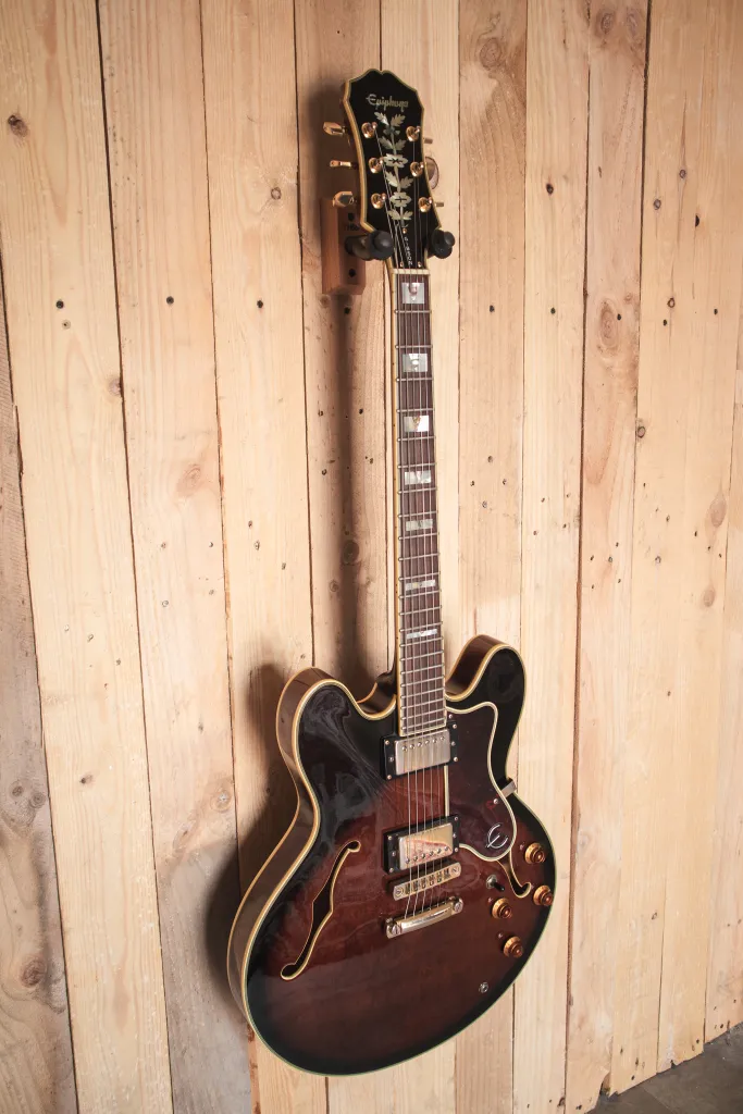 PRELOVED 1995 Epiphone Sheraton in Vintage Sunburst The Woodshed