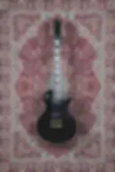 Maybach Lester '54 Custom Black Velvet full front view on rug
