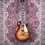 Thumbnail: Full front view of Epiphone Les Paul Standard on ornate rug