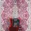 Thumbnail: Full front view of 2004 Epiphone SG Cherry Red on Woodshed carpet backdrop
