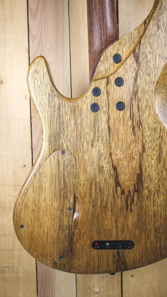Thumbnail: Rear body view of Dolan Custom Proteus 4 bass guitar