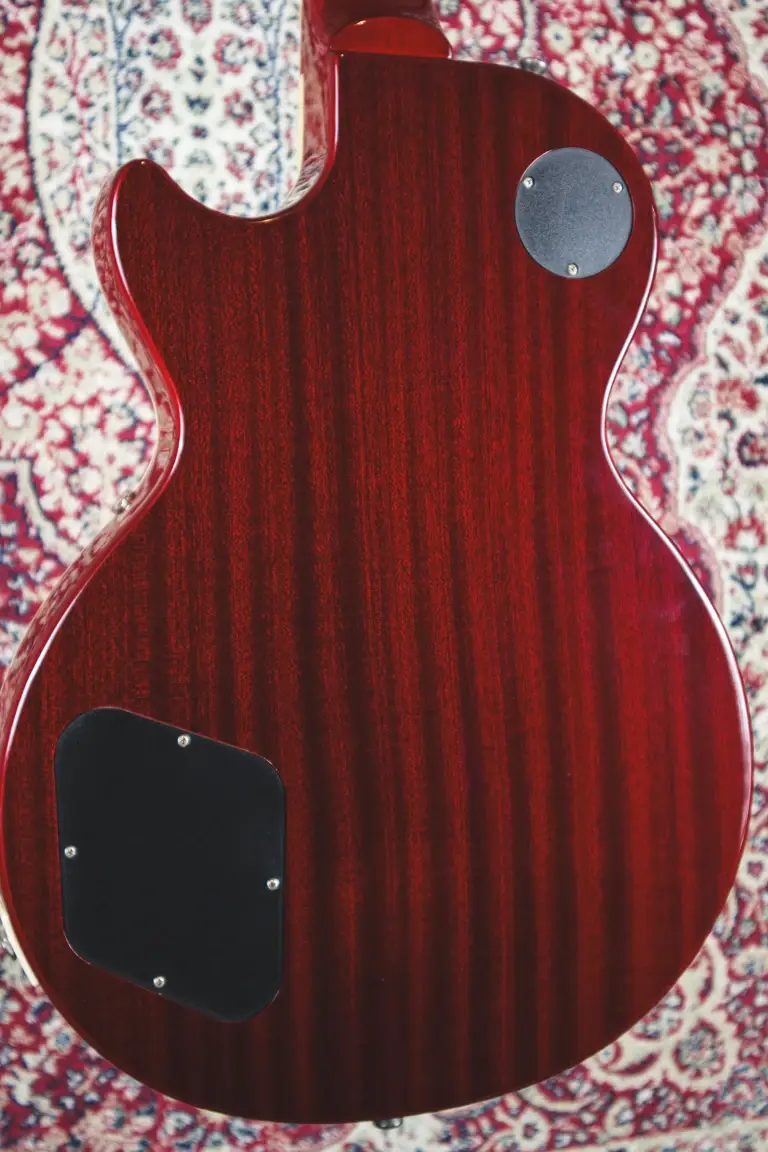 Thumbnail: Epiphone Les Paul Standard 60s back grain detail