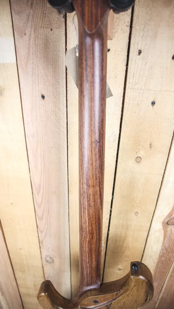 Thumbnail: Rear neck view of Dolan Custom Proteus 4 guitar