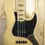Thumbnail: Close-up of the front body of 2011 Fender USA Jazz Deluxe Bass in natural finish