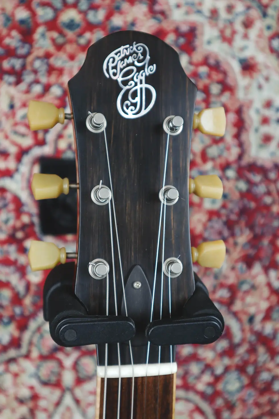 Thumbnail: Patrick James Eggle Macon headstock front