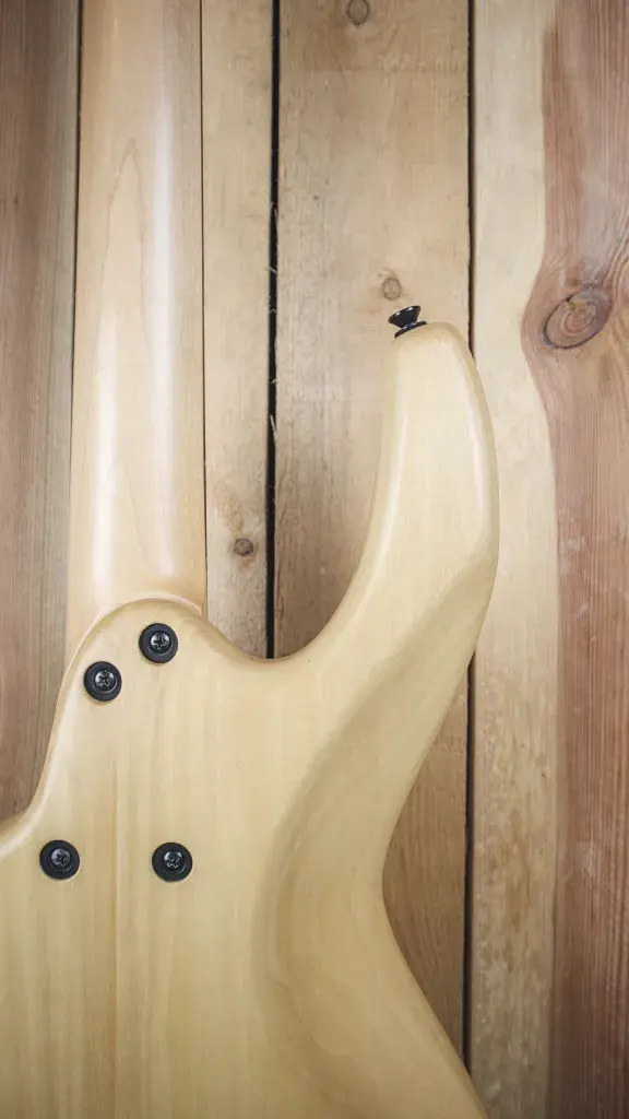 Thumbnail: Back view of the upper horn, emphasizing the smooth curves and natural wood grain.