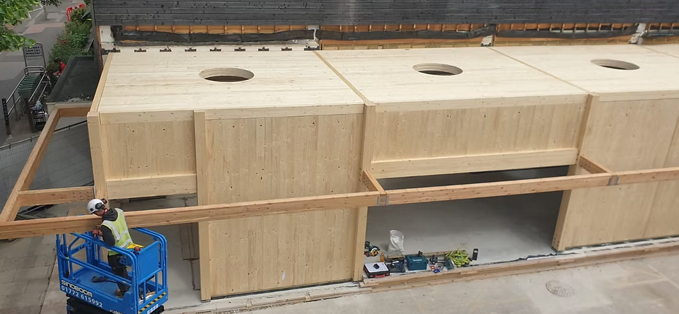 Cross laminated Timber