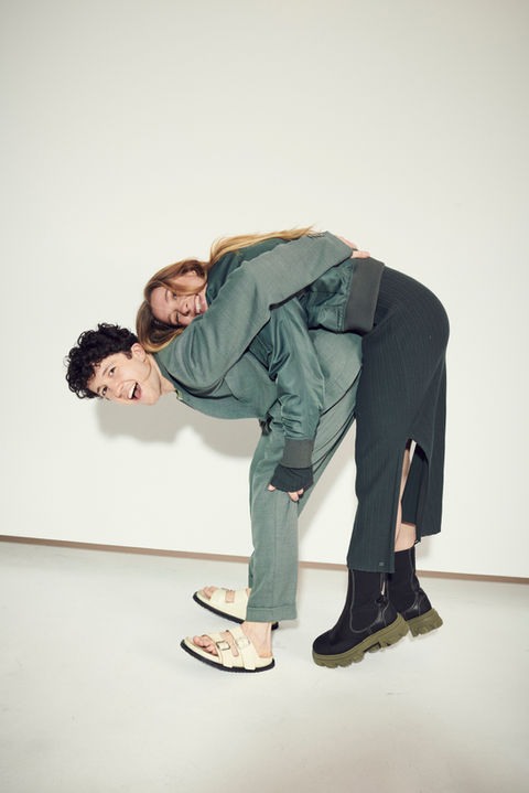 Werbekampagne für Peek & Cloppenburg Düsseldorf mit Schauspielerin Lena Klenke und Maximilian Mundt. Brand Management Agentur flixselect