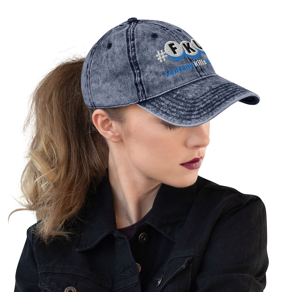 Thumbnail: #FKU Vintage Cotton Twill Cap (3 colors)