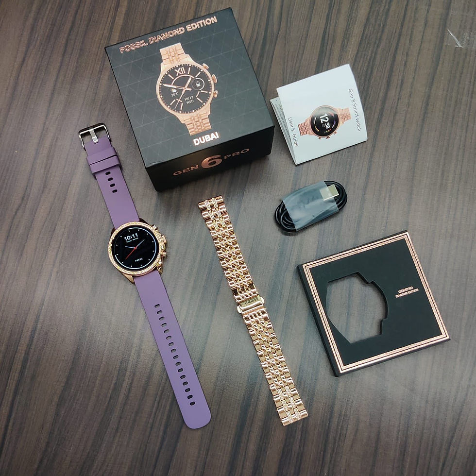 Thumbnail: Fossil diamond watch gen6pro