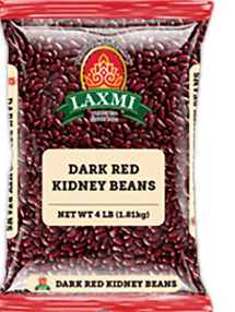 LAXMI DARK RED KIDNEY BEANS 4LB