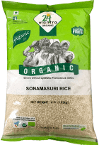 24 MANTRA ORG SONAMASOORI RICE 4LB | Apna Bazaar Grocery