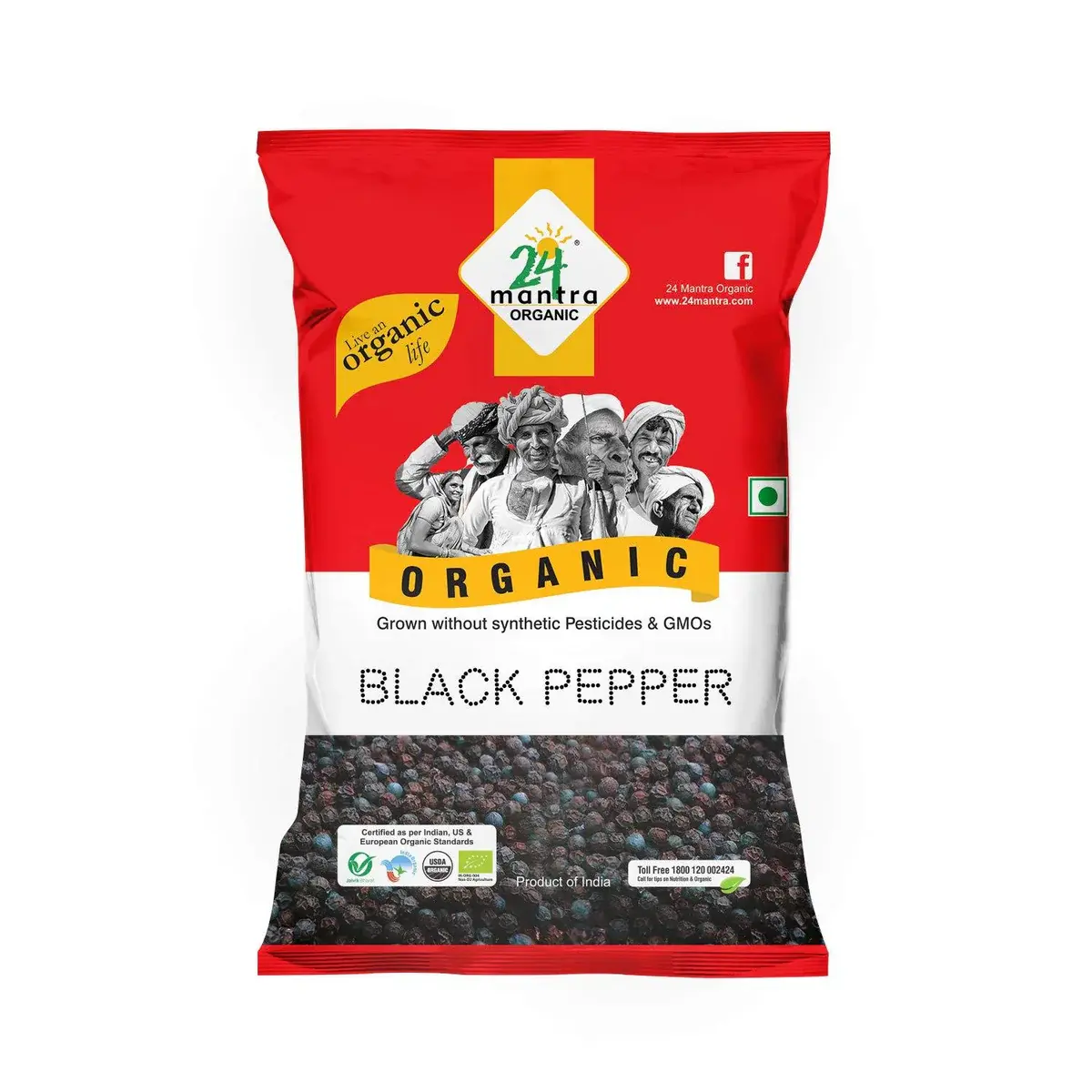24MANTRA ORGANIC BLACK PEPPER 3.5oz