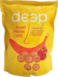 DEEP ROUND BANANA CHIPS 340GMS